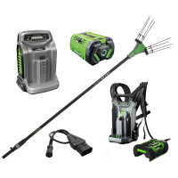 EGO Lotus - 56 V Olive Harvester - 10Ah Battery - Fixed Pole