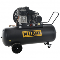 Nuair B3800B/4CT/200 Tech-Pro - Belt driven electric air compressor