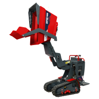 AgriEuro Top-Line RAPTOR 7800 HEDH Tracked Power Barrow - Honda GXe390 - with Loading Bucket