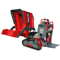 AgriEuro Top-Line RAPTOR 7800 HEDT 4.0 Tracked Power Barrow - Honda GXe390 - with Loading Bucket