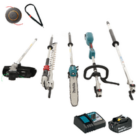Makita DUX18 - Multifunction Battery-powered Brush Cutter - 18V - 3Ah