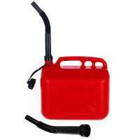 Professional 10 lt plastic fuel tank with flexible spout