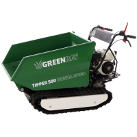 GreenBay Tipper 500 Dumper Tracked Power Barrow- Honda GP160 Engine