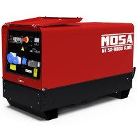 MOSA GE SX-9000 KDM - 8.8 kW Diesel Silenced Power Generator - DC 7.5 kW Single-phase
