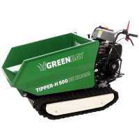 GreenBay Tipper-H 500 Dumper Tracked Power Barrow - BS XR1450 Engine - Hydraulic body