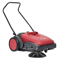 Nilfisk Viper PS480 Manual Hand Push Sweeper with collection basket