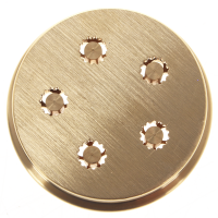 Fama Industrie Bronze Pasta Die Plate for Maccheroni - Medium - Large