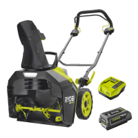 Ryobi RY36STX45A-140 - Battery-powered Snowplough - MAX POWER 36V 4Ah