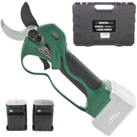 GreenBay TopCut 33 Electric Pruning Shears - 2x 16.8 V - 4Ah Batteries