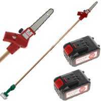 Sbaraglia ARES-22 Battery-powered Pruner on Telescopic Pole - 2x 5.2 Ah/21V Batteries