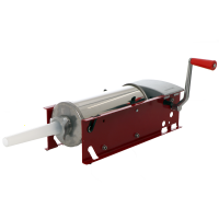Tre Spade Mod. Star 8 Red - 7 Kg Manual Sausage Stuffer - 2 Speeds