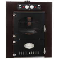 Rossofuoco Garden Color 80 Marrone - Built-in Wood-fired Oven 
