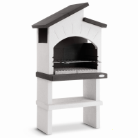 Palazzetti Vieste Masonry Wood-fired and Charcoal Barbecue
