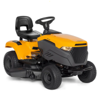 Stiga Tornado 398 lawn tractor with side discharge