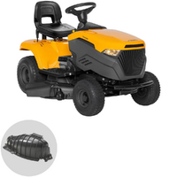 Stiga Tornado 398 M lawn tractor - mechanical transmission and side discharge