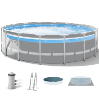 Intex Prisma Frame Clearview 26722NP - Ø427x107 cm - Round Pool