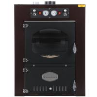 Rossofuoco Garden Color 65 Marrone - Built-in Wood-fired Oven 