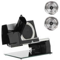 GRAEF SKS 321 SILVER GLASS - Meat Slicer with 170 mm blade