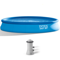 Intex Easy Set 28158NP - Inflatable Pool + 45 W Filter Pump