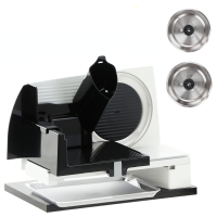 GRAEF SKS 110 TWIN White - Meat Slicer with 170 mm blade - 2 blades supplied