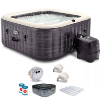 Intex Square Greystone Deluxe 28450NP - Ø173x71 cm - Hot Tub Spa Pool