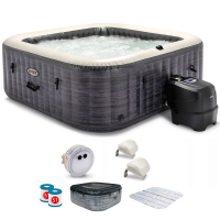Intex Square Greystone Deluxe 28452EX - Hot Tub Spa Pool