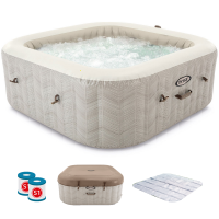 Intex Square Chevron Deluxe 28472EX - Hot Tub Spa Pool