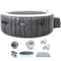 Intex Round Greywood Deluxe 28440EX - Hot Tub Spa Pool