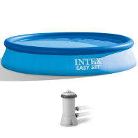 Intex Easy Set 28132NP - Inflatable Pool + 45 W Filter Pump