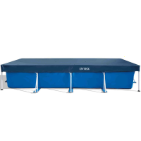 Intex 28039 Rectangular Frame Pool Covering Sheet