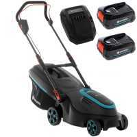 Gardena PowerMax 37/36V P4A Battery-Powered Electric Lawn Mower - 4ah - 37 cm