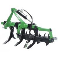 SevenItaly Simply 3-Element Tractor-Mounted Ripper - 120cm hydraulic roller