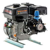COMET MTP MC 25 4T - Sprayer Pump - Loncin G200F Engine - Version for Acids and Chemicals