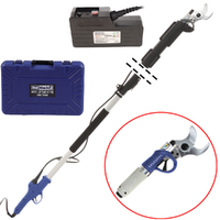 BullMach ARTEMIS 45 PRO Electric Pruning Shears - Extension Pole 1.5/2.1 m - 45mm Cutting diameter