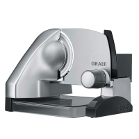 Graef SKS 500 Silver - 2-in-1 Meat Slicer with Vegetables Slicer - 170 mm Blade