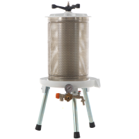 Enotecnica Pillan Carezza - 40 L Fruit Hydropress - Stainless Steel Tank 