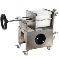 Grifo Professional Inox 20 - Wheeled Wine Carton Filter - Stainless Steel Pump