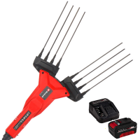 Einhell GE-FS 18/53 - Battery-powered Olive Harvester - Telescopic Pole - 18 V 4 Ah