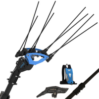 Campagnola Icarus V1 58 - 185-270 cm Carbon Pole - Electric Olive Harvester - Included Backpack Battery