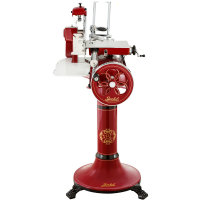 BERKEL B3 - Flywheel Meat Slicer With Pedestal With 300 mm Chrome-Plated Steel Blade - Red