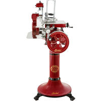 Berkel Tribute Red - Flywheel Meat Slicer With Stand - 300 mm Hard-Chrome Steel Blade