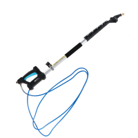6-section telescopic lance extendable up to 5.5 m for high-pressure cleaners