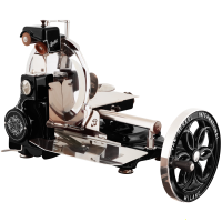BERKEL B114 Black - Flywheel Meat Slicer - 320 mm Chrome-plated Steel Blade