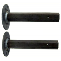 Pair of fixed hubs (for tractor wheels) internal hexagon 27 mm