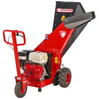 Ceccato Tritone Maxi wheeled self-propelled - Petrol garden shredder - Honda GX390 engine