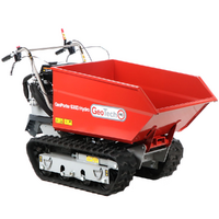 GeotechPro GeoPorter 630D Hydro - Tracked wheelbarrow - Hydraulic dumper 600Kg