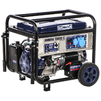 BullMach AMBRA 13800 E - 10 kW Petrol Wheeled Power Generator - DC 9 kW Single-phase