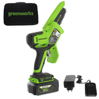 Greenworks GD48MCS10XK2 - Manual brushless battery pruner - 48V 2Ah
