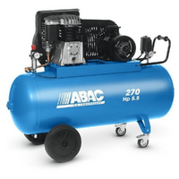ABAC B5900B 270 CT5,5 - Three-phase electric belt driven air compressor - Motor 5.5 HP - 270 litres