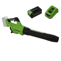 Greenworks GD40AB - Battery powered axial blower - 4 Ah 40V